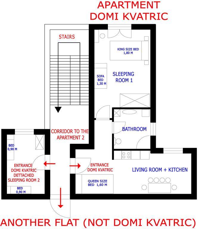 זאגרב Apartment Domi Kvatric מראה חיצוני תמונה